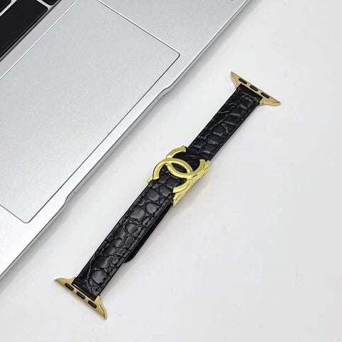 Double-C Leather Strap