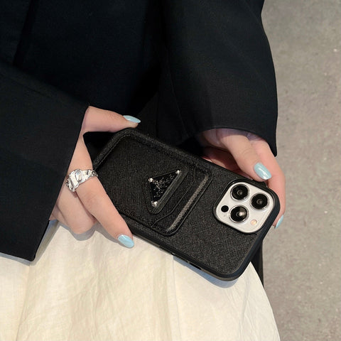 Luxurious leather iPhone case