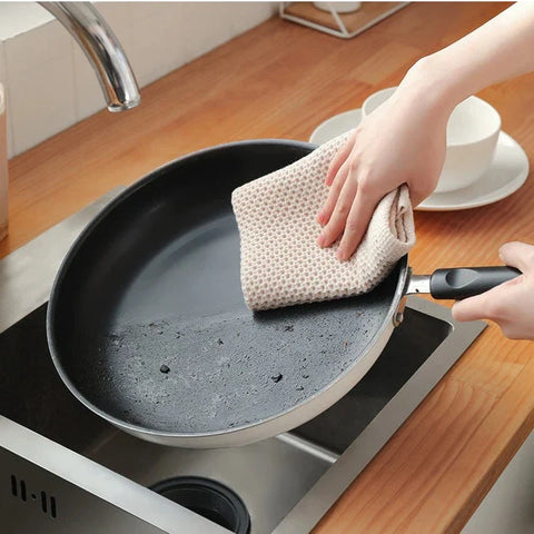 Honeycomb Cotton Dish Towels