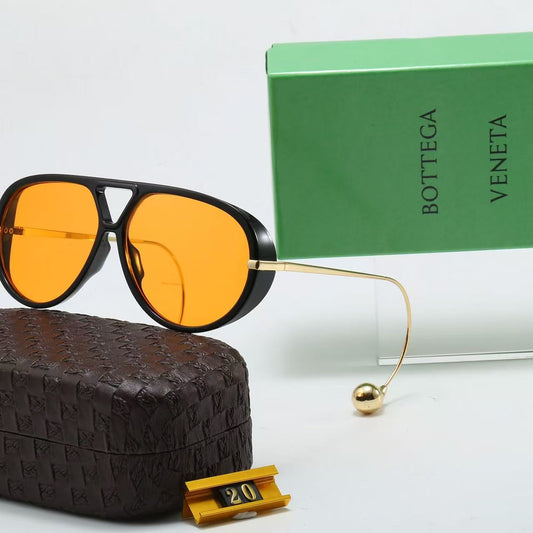 5 color fashion  letter temple polarized sunglasses