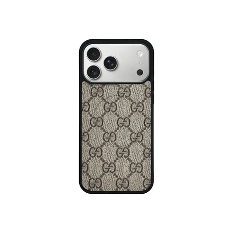 Designer Monogram MagSafe Case for iPhone 12-17 Series