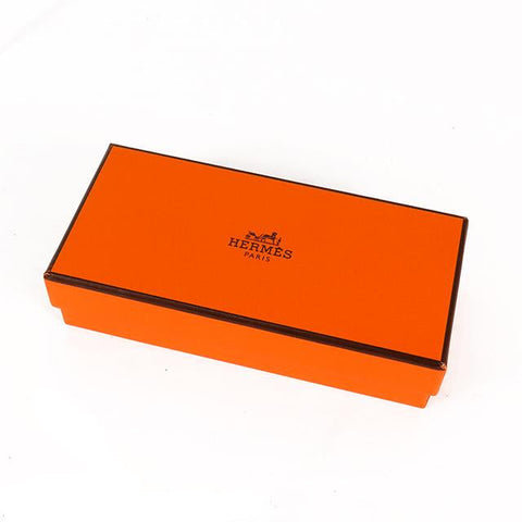Premium Leather Hermes Style Case with Metal H-Logo for iPhone 12 - 17 Series